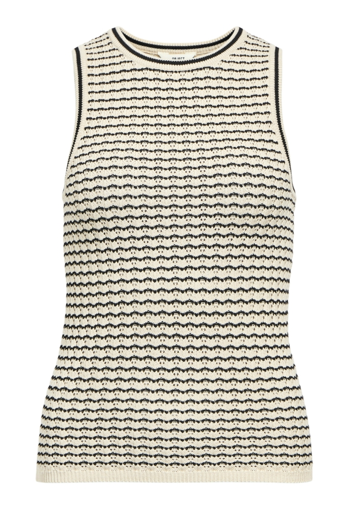 OBJESTER RE PATTERN TANK TOP DIV 23046822 SANDSHELL